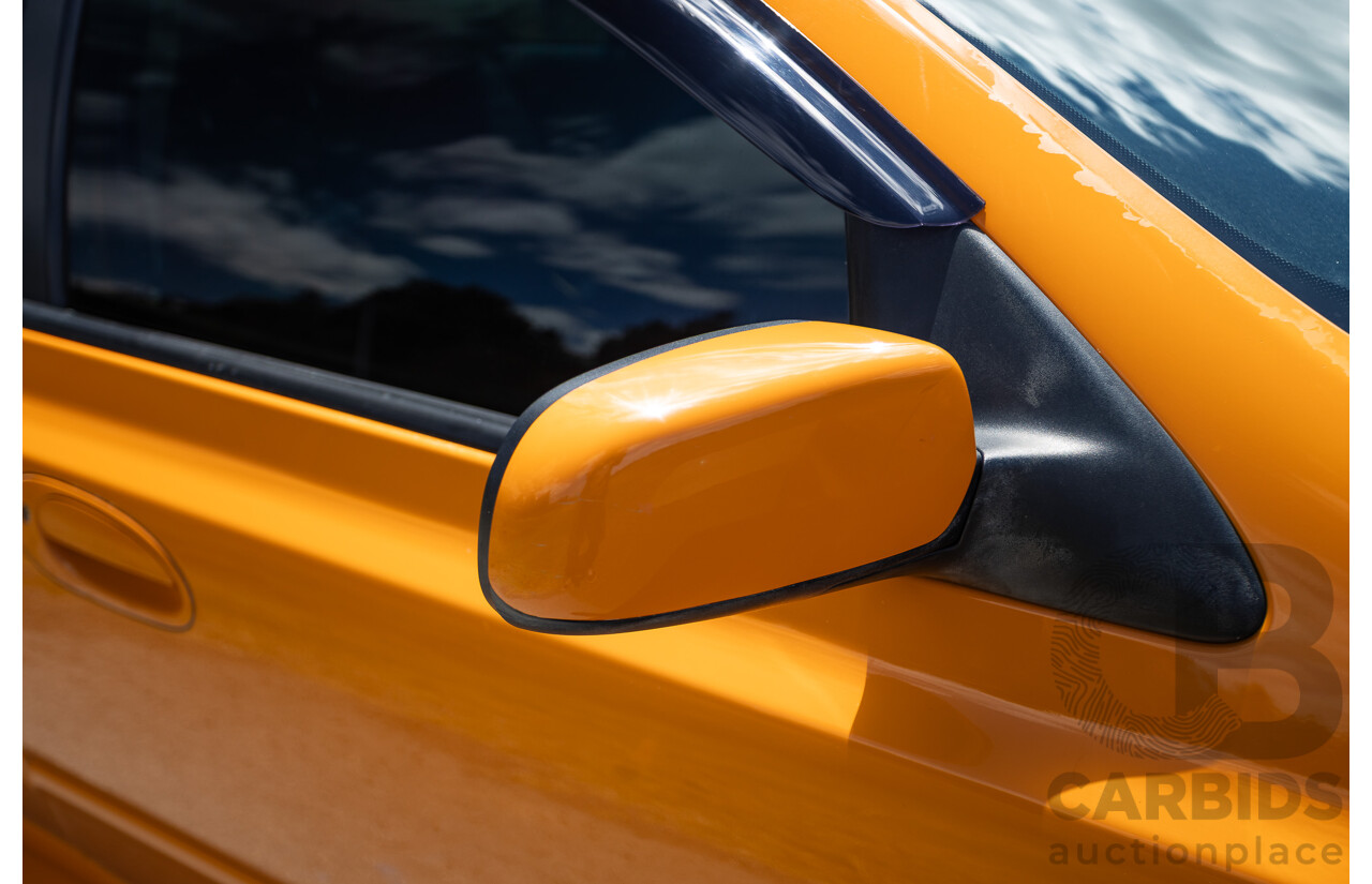 10/2006 Ford FPV F6 Typhoon BF MKII Build 007 4D Sedan Octane Orange Turbo 4.0L