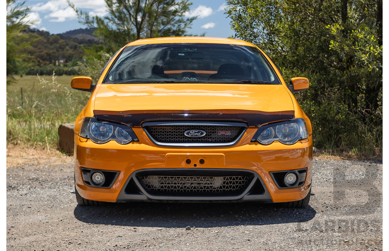 10/2006 Ford FPV F6 Typhoon BF MKII Build 007 4D Sedan Octane Orange Turbo 4.0L