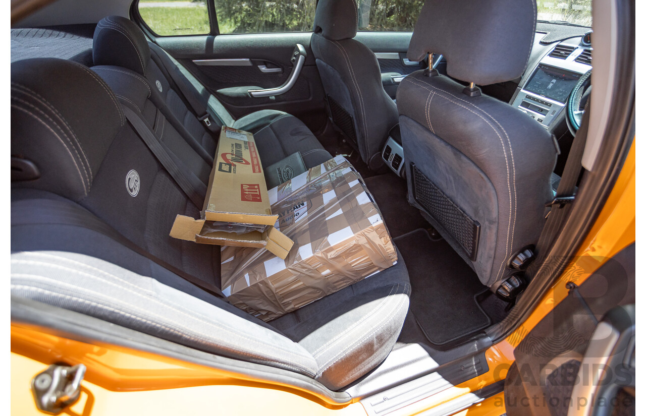 10/2006 Ford FPV F6 Typhoon BF MKII Build 007 4D Sedan Octane Orange Turbo 4.0L