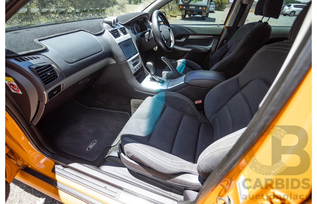 10/2006 Ford FPV F6 Typhoon BF MKII Build 007 4D Sedan Octane Orange Turbo 4.0L
