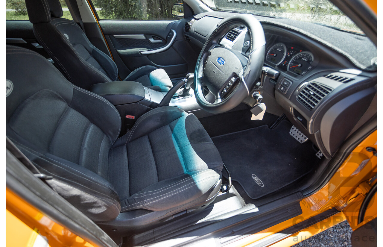 10/2006 Ford FPV F6 Typhoon BF MKII Build 007 4D Sedan Octane Orange Turbo 4.0L