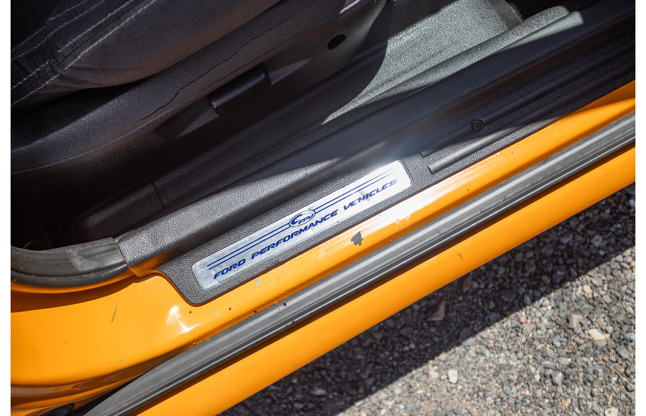 10/2006 Ford FPV F6 Typhoon BF MKII Build 007 4D Sedan Octane Orange Turbo 4.0L