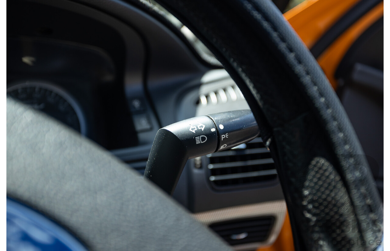 10/2006 Ford FPV F6 Typhoon BF MKII Build 007 4D Sedan Octane Orange Turbo 4.0L