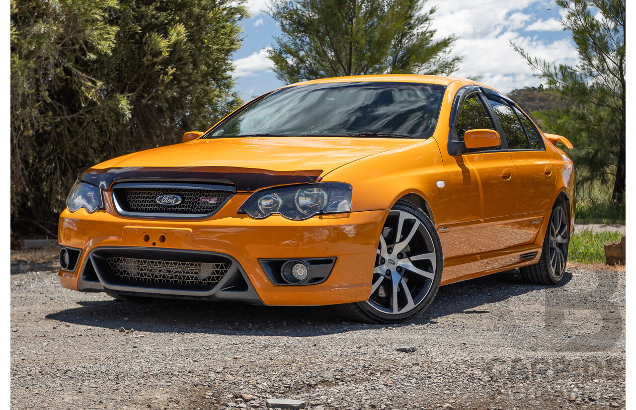 10/2006 Ford FPV F6 Typhoon BF MKII Build 007 4D Sedan Octane Orange Turbo 4.0L