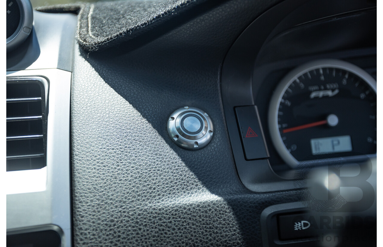 10/2006 Ford FPV F6 Typhoon BF MKII Build 007 4D Sedan Octane Orange Turbo 4.0L