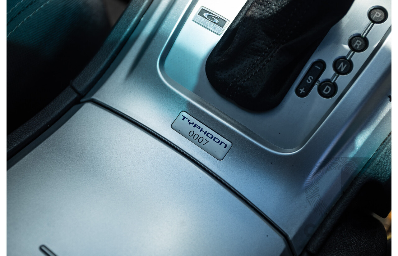 10/2006 Ford FPV F6 Typhoon BF MKII Build 007 4D Sedan Octane Orange Turbo 4.0L