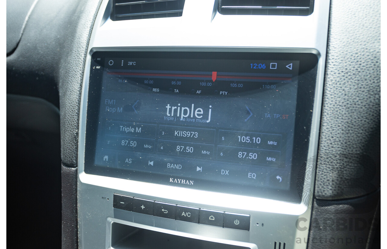 10/2006 Ford FPV F6 Typhoon BF MKII Build 007 4D Sedan Octane Orange Turbo 4.0L