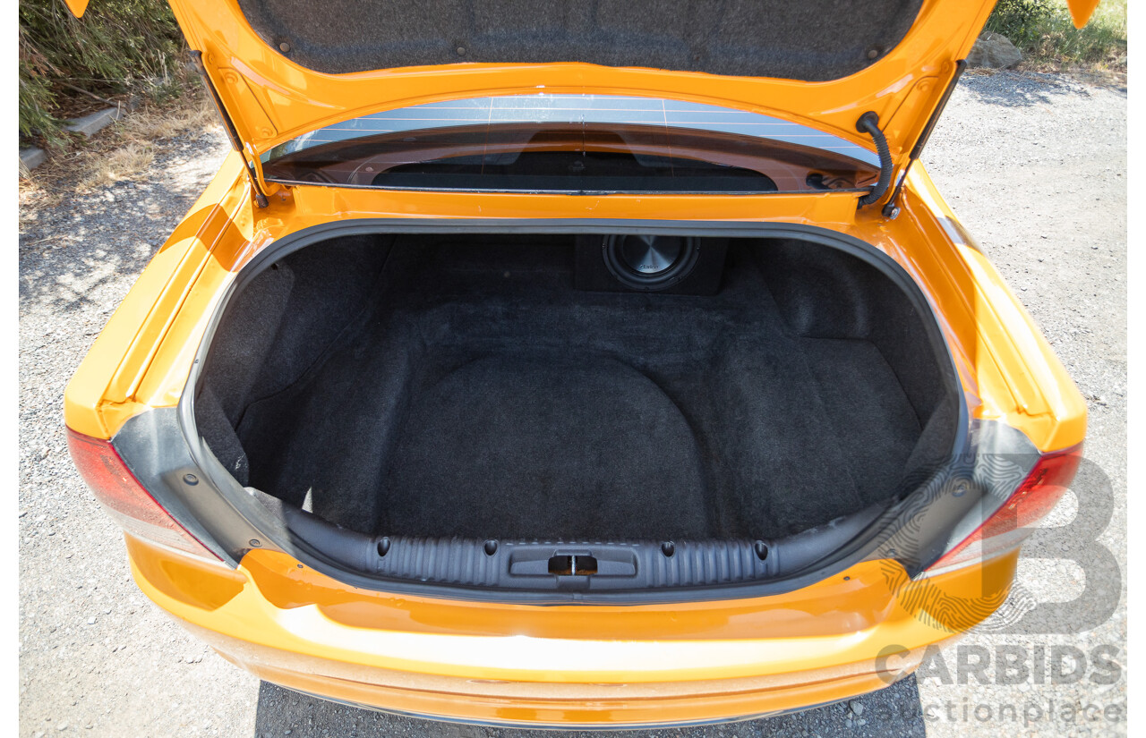 10/2006 Ford FPV F6 Typhoon BF MKII Build 007 4D Sedan Octane Orange Turbo 4.0L