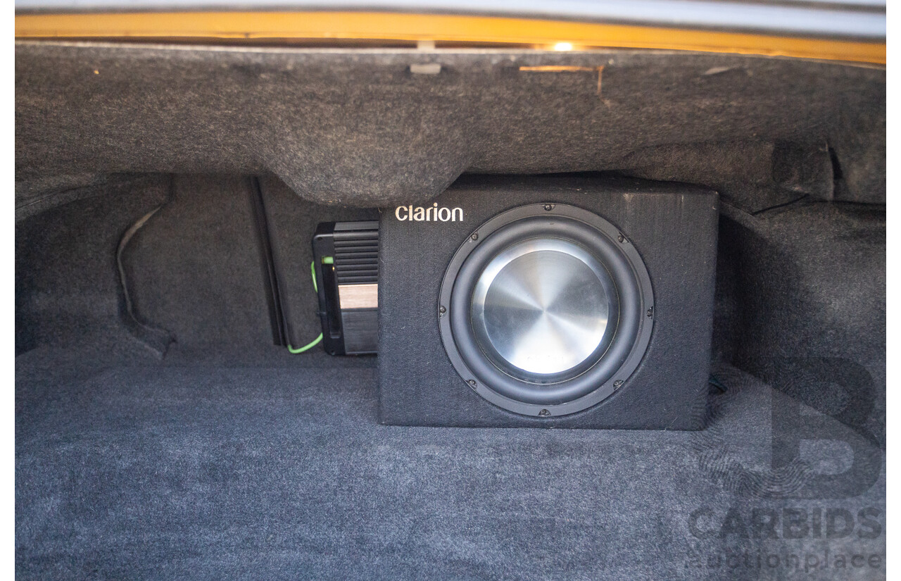 10/2006 Ford FPV F6 Typhoon BF MKII Build 007 4D Sedan Octane Orange Turbo 4.0L