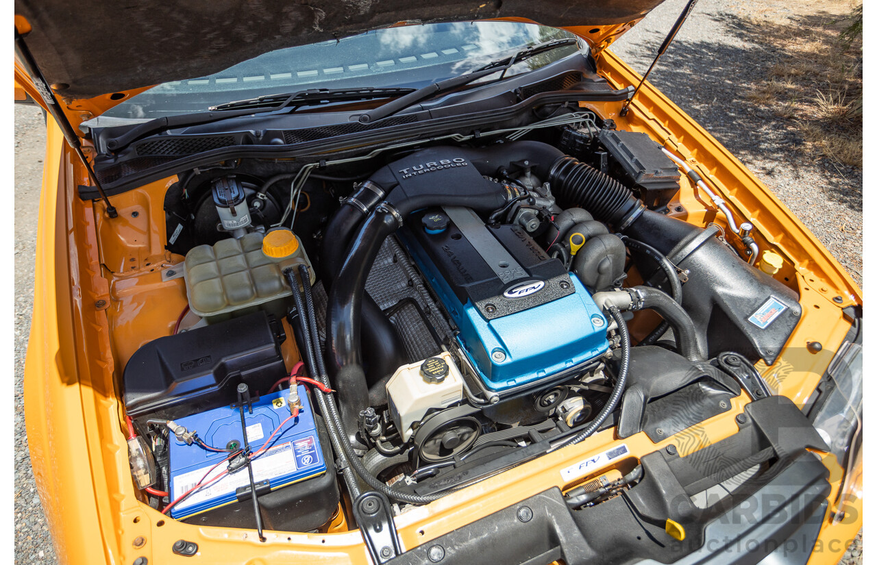 10/2006 Ford FPV F6 Typhoon BF MKII Build 007 4D Sedan Octane Orange Turbo 4.0L