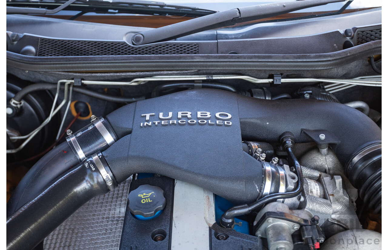 10/2006 Ford FPV F6 Typhoon BF MKII Build 007 4D Sedan Octane Orange Turbo 4.0L