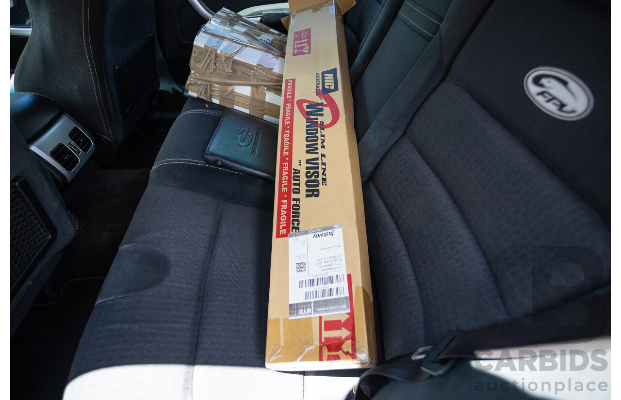 10/2006 Ford FPV F6 Typhoon BF MKII Build 007 4D Sedan Octane Orange Turbo 4.0L