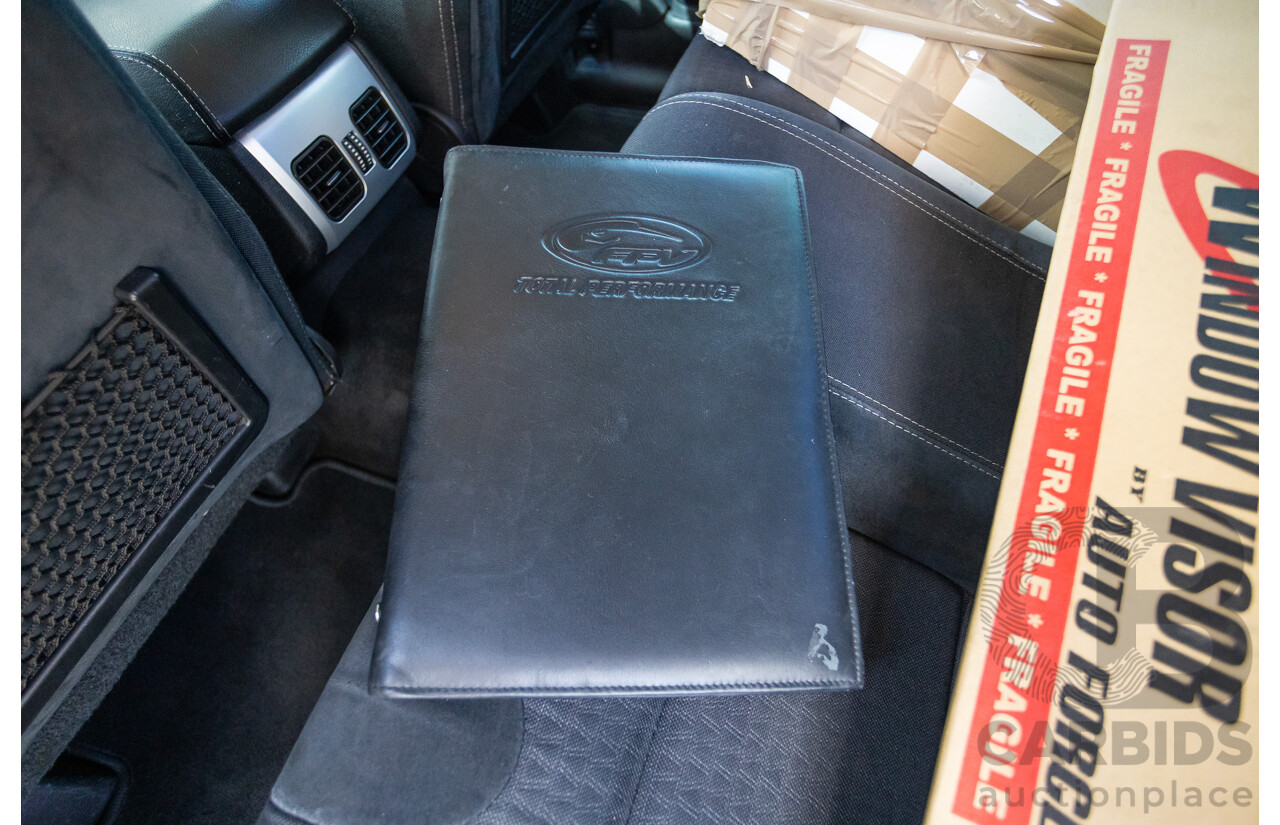 10/2006 Ford FPV F6 Typhoon BF MKII Build 007 4D Sedan Octane Orange Turbo 4.0L