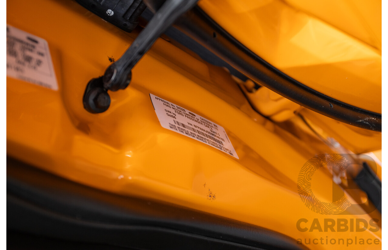 10/2006 Ford FPV F6 Typhoon BF MKII Build 007 4D Sedan Octane Orange Turbo 4.0L