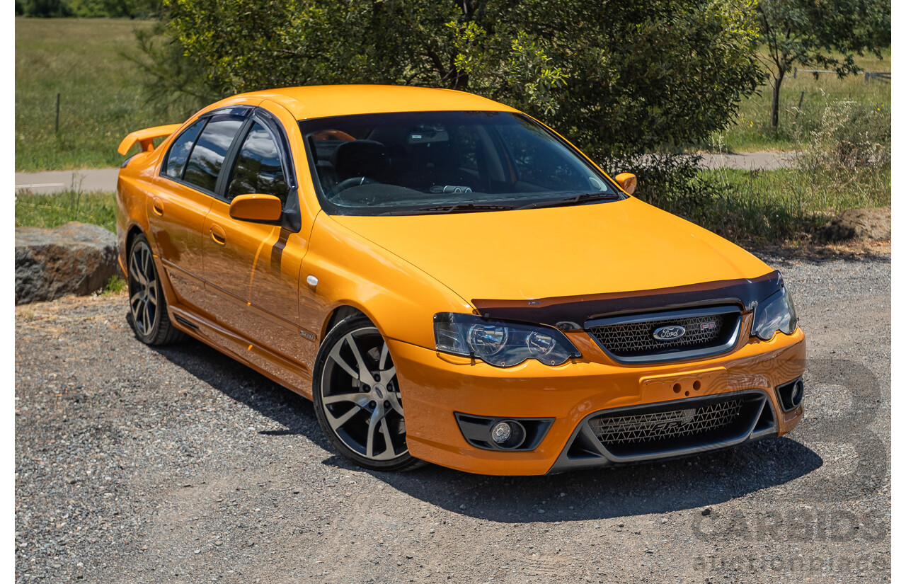 10/2006 Ford FPV F6 Typhoon BF MKII Build 007 4D Sedan Octane Orange Turbo 4.0L
