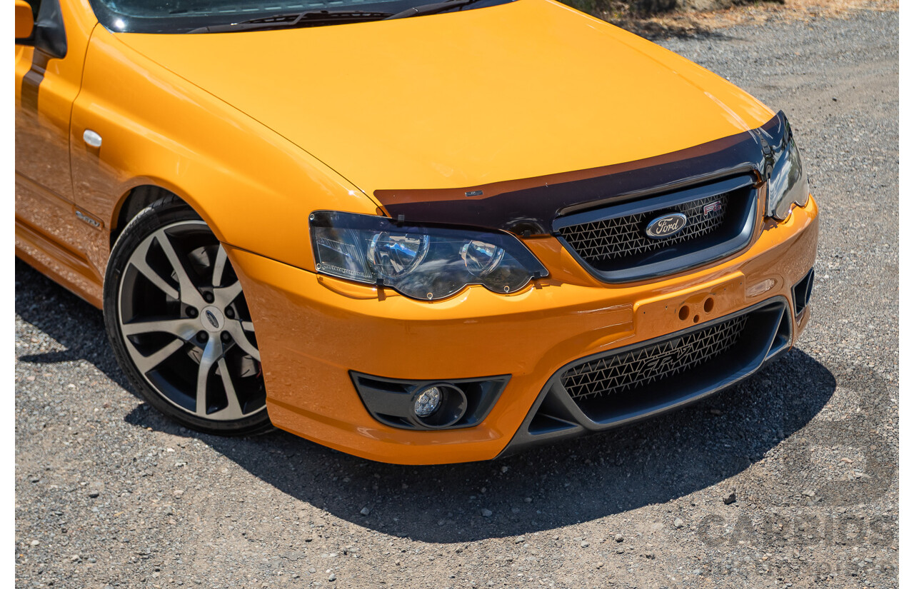 10/2006 Ford FPV F6 Typhoon BF MKII Build 007 4D Sedan Octane Orange Turbo 4.0L