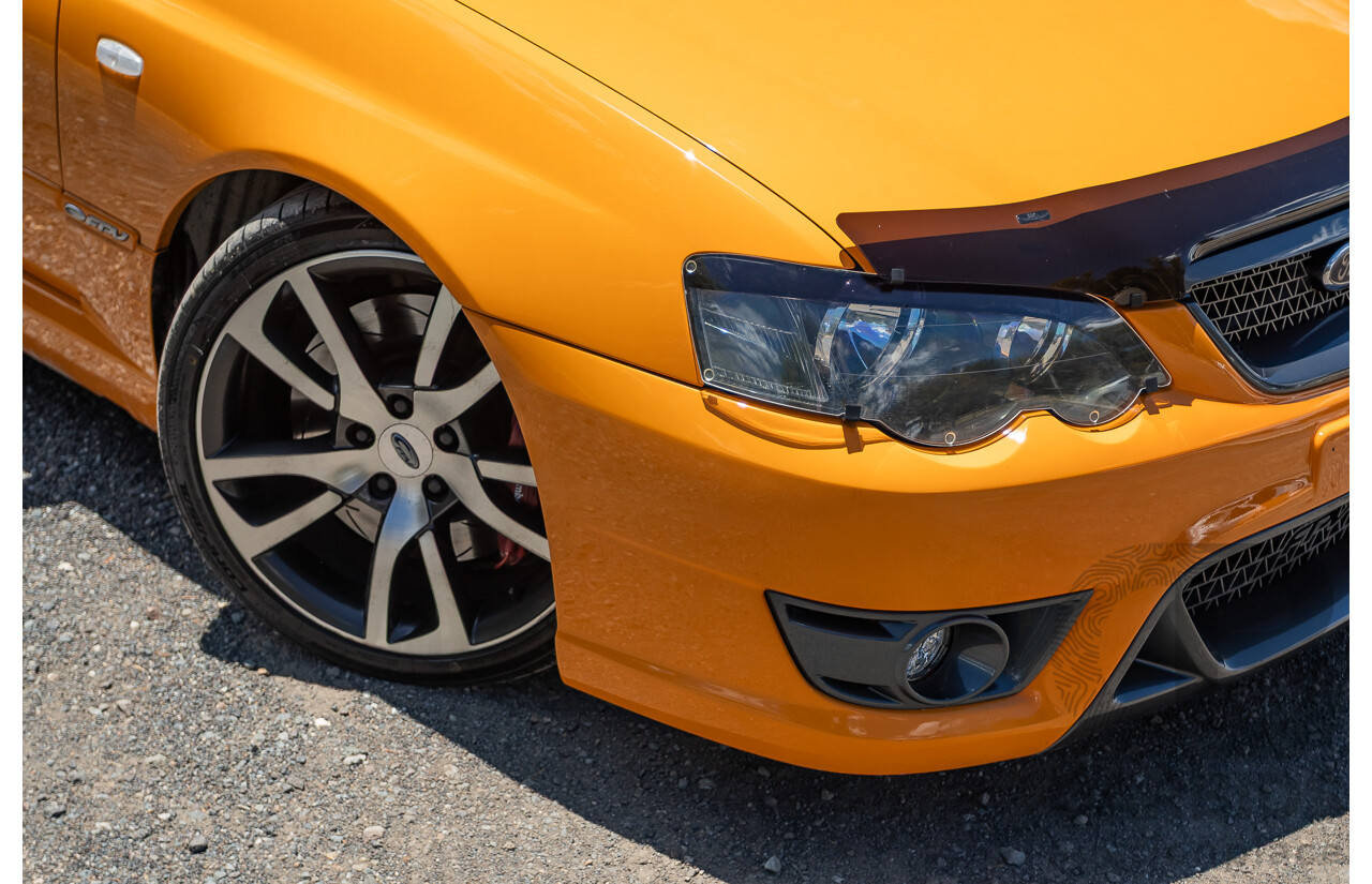 10/2006 Ford FPV F6 Typhoon BF MKII Build 007 4D Sedan Octane Orange Turbo 4.0L
