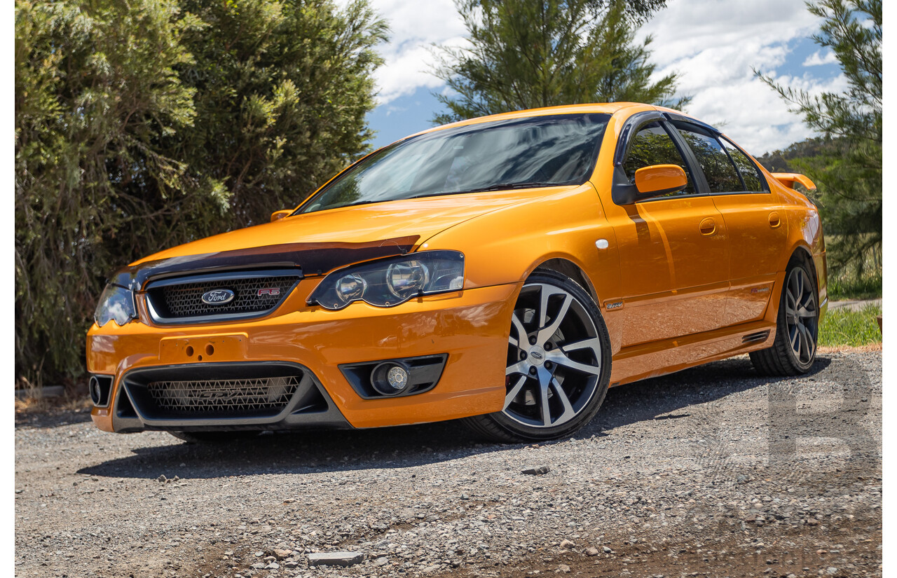 10/2006 Ford FPV F6 Typhoon BF MKII Build 007 4D Sedan Octane Orange Turbo 4.0L