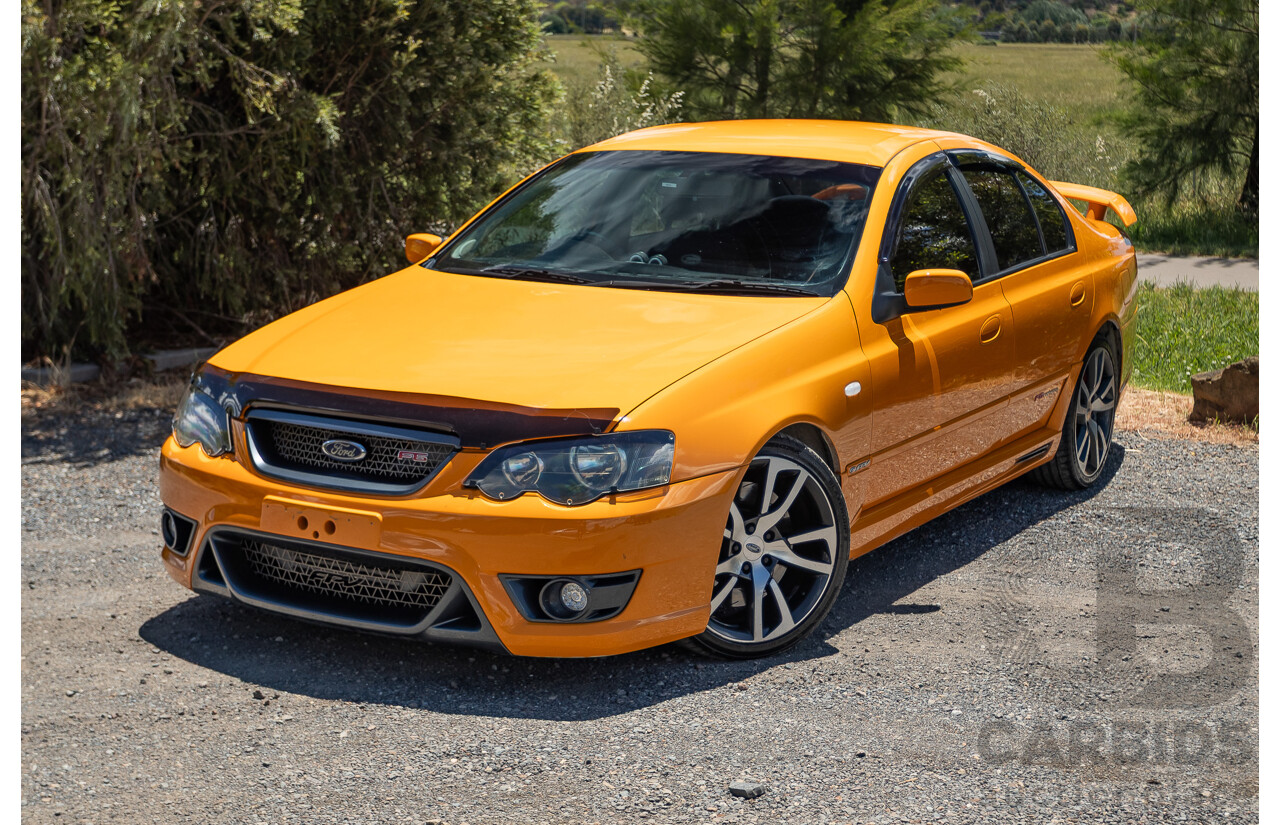 10/2006 Ford FPV F6 Typhoon BF MKII Build 007 4D Sedan Octane Orange Turbo 4.0L