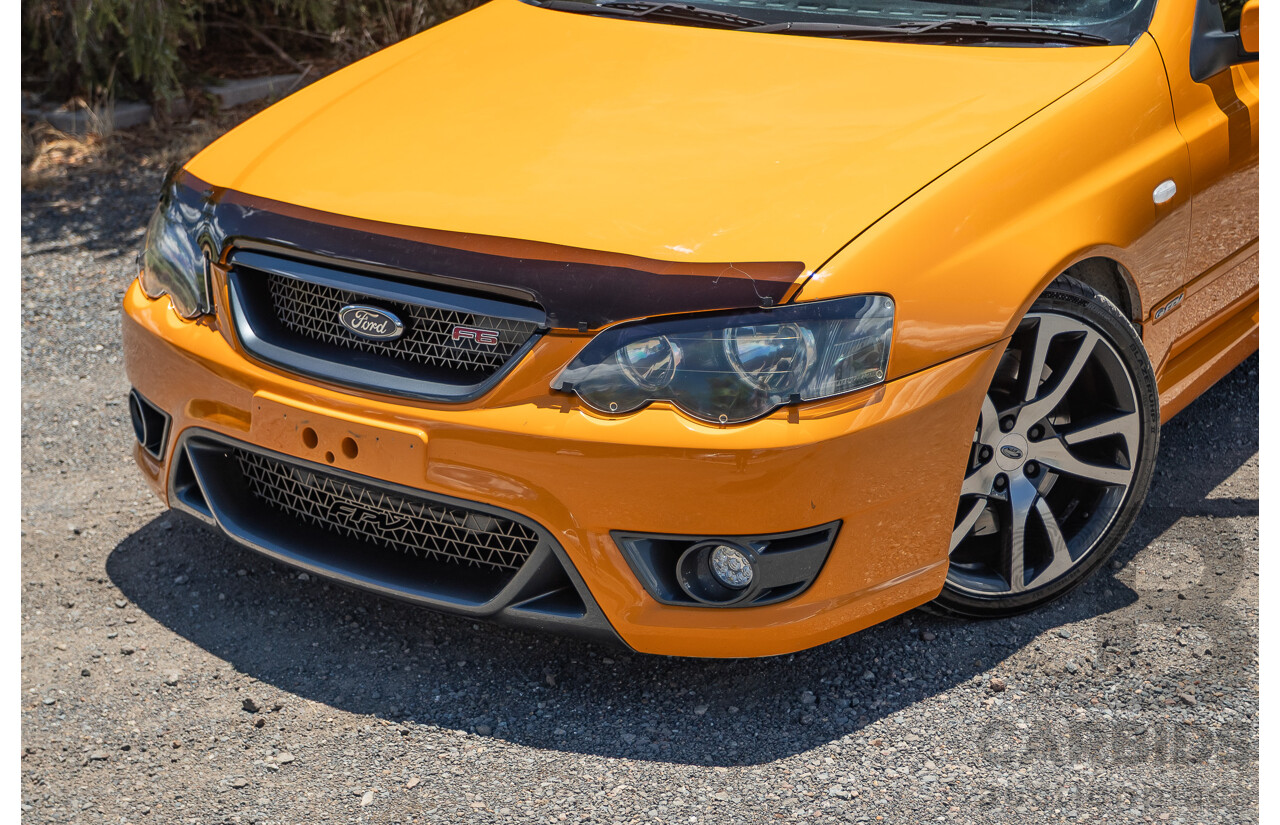 10/2006 Ford FPV F6 Typhoon BF MKII Build 007 4D Sedan Octane Orange Turbo 4.0L