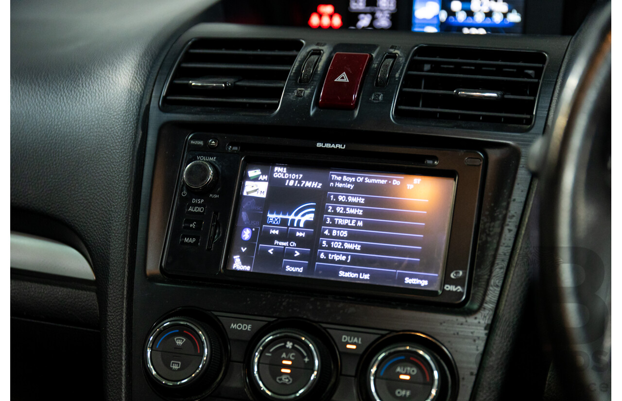 6/2013 Subaru XV 2.0i-S MY13 4d Wagon Satin White Pearl 2.0L