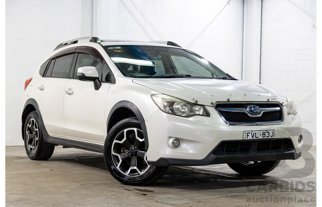 6/2013 Subaru XV 2.0i-S MY13 4d Wagon Satin White Pearl 2.0L