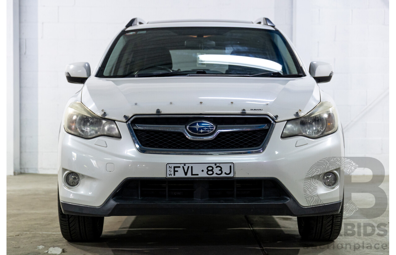 6/2013 Subaru XV 2.0i-S MY13 4d Wagon Satin White Pearl 2.0L