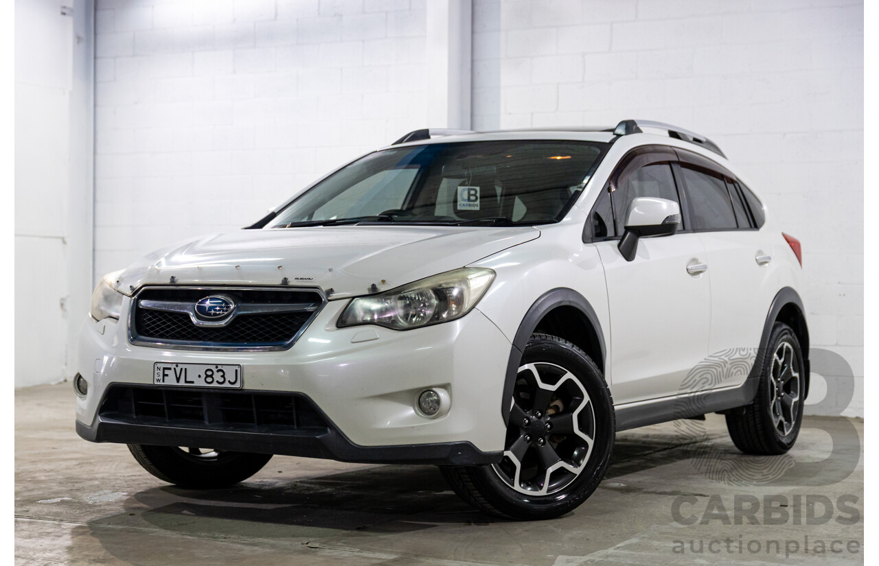 6/2013 Subaru XV 2.0i-S MY13 4d Wagon Satin White Pearl 2.0L