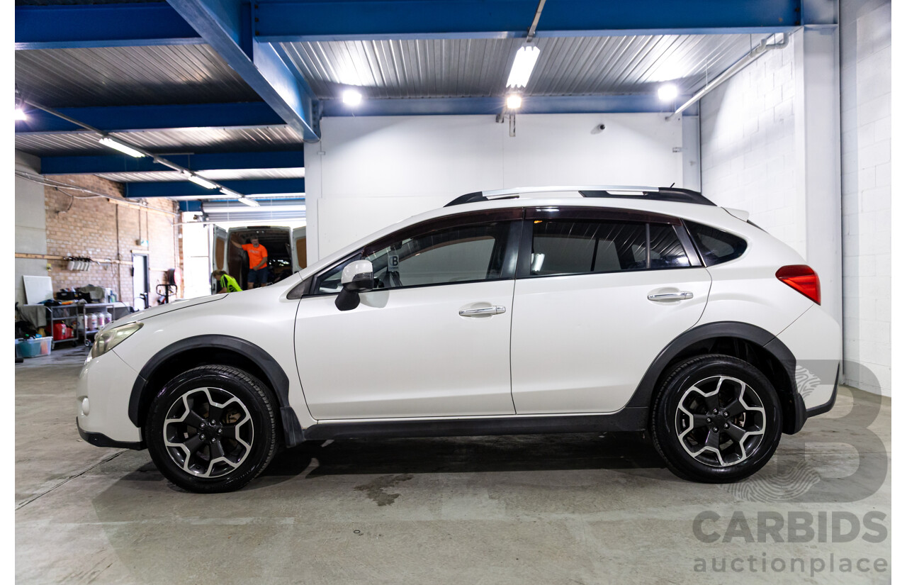 6/2013 Subaru XV 2.0i-S MY13 4d Wagon Satin White Pearl 2.0L
