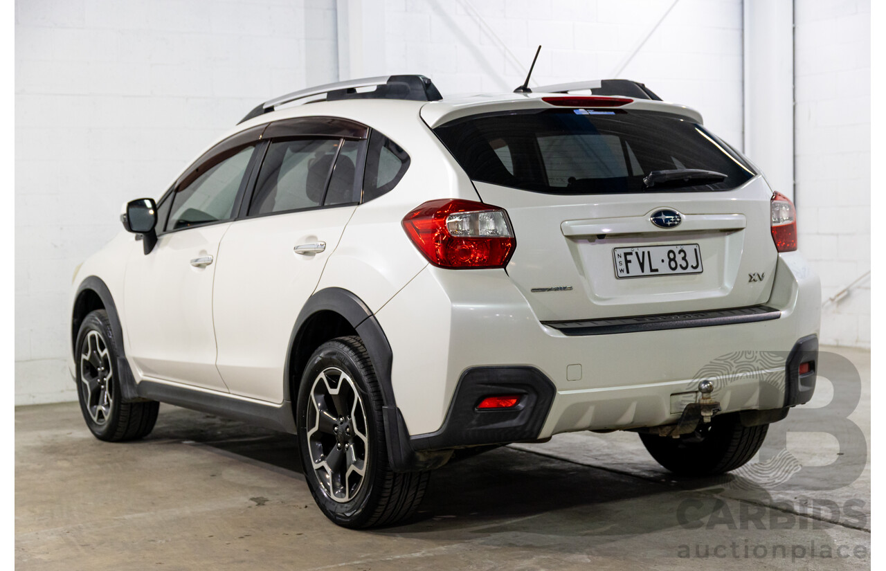 6/2013 Subaru XV 2.0i-S MY13 4d Wagon Satin White Pearl 2.0L