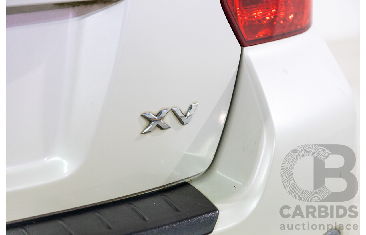 6/2013 Subaru XV 2.0i-S MY13 4d Wagon Satin White Pearl 2.0L