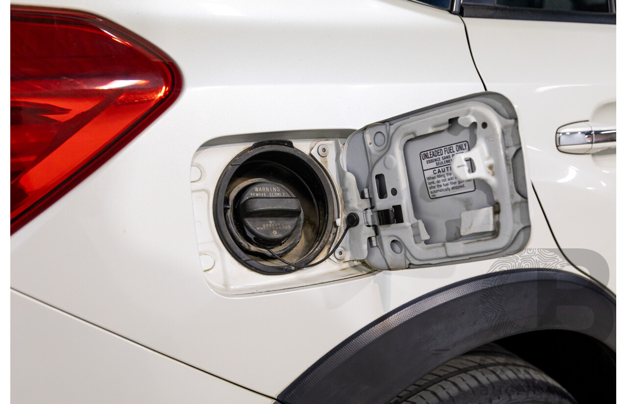 6/2013 Subaru XV 2.0i-S MY13 4d Wagon Satin White Pearl 2.0L