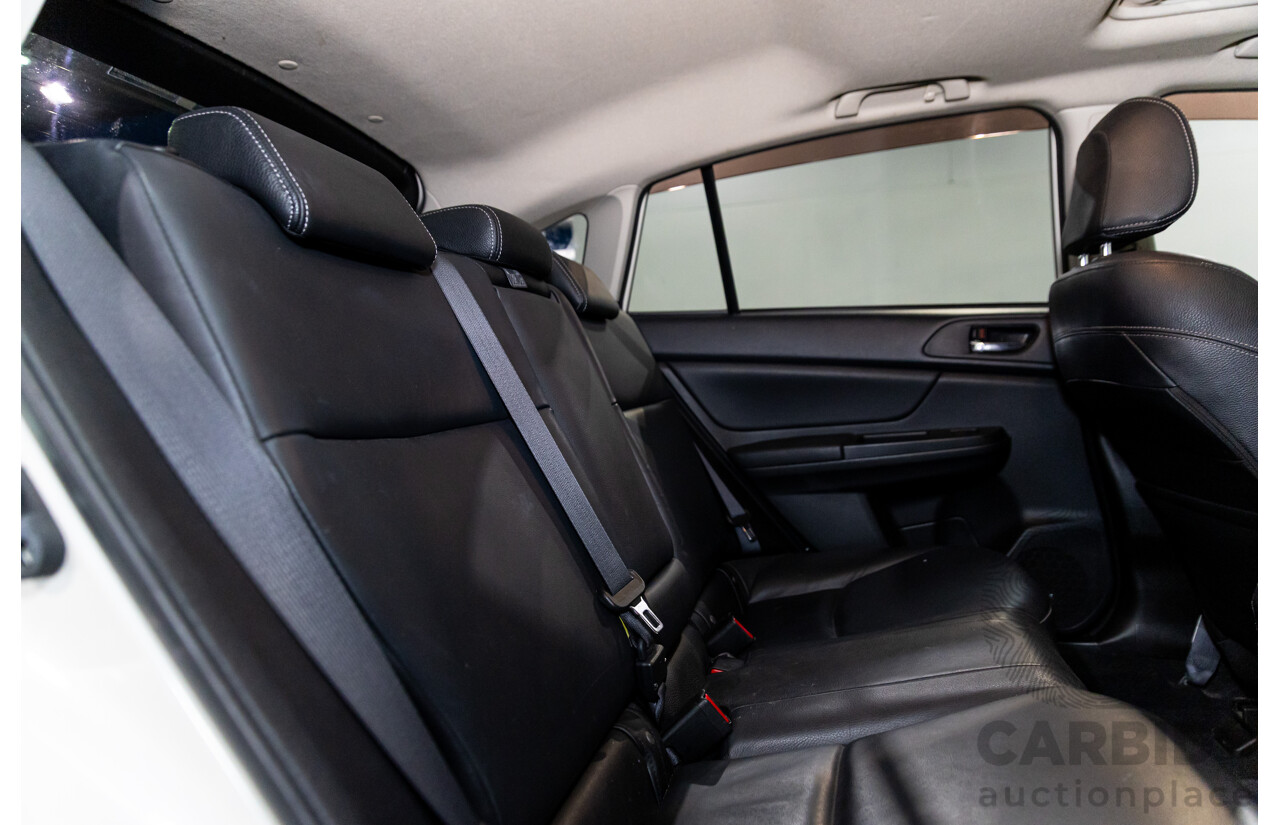 6/2013 Subaru XV 2.0i-S MY13 4d Wagon Satin White Pearl 2.0L