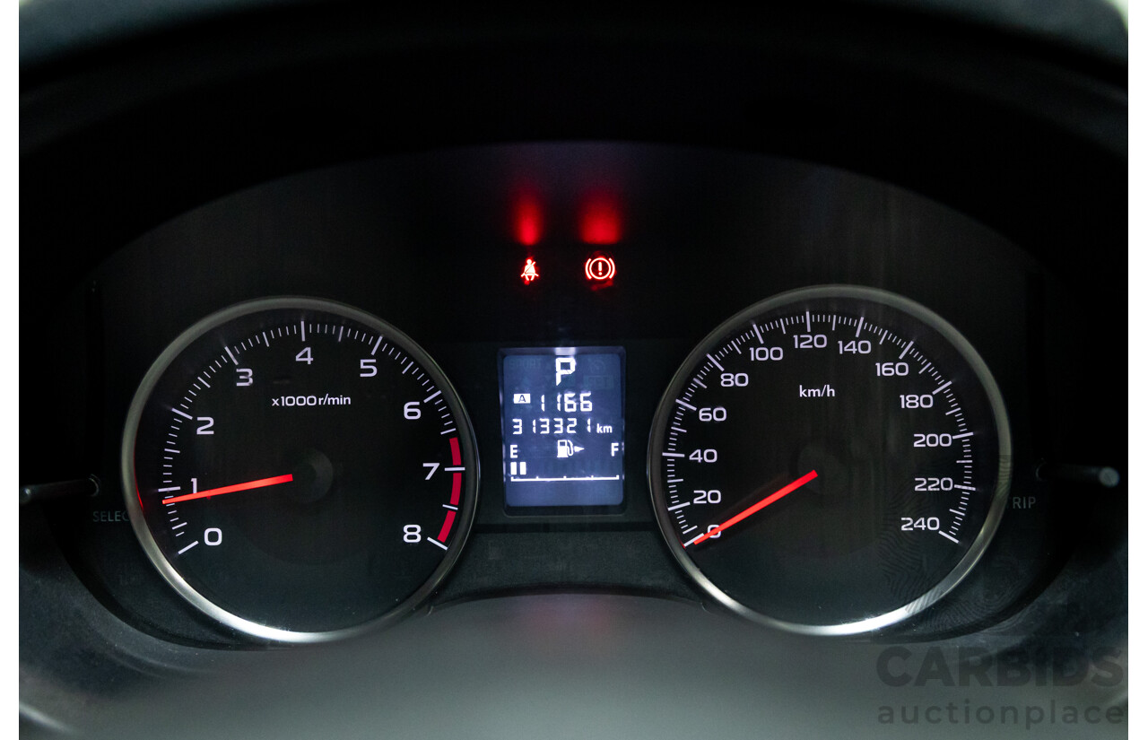 6/2013 Subaru XV 2.0i-S MY13 4d Wagon Satin White Pearl 2.0L