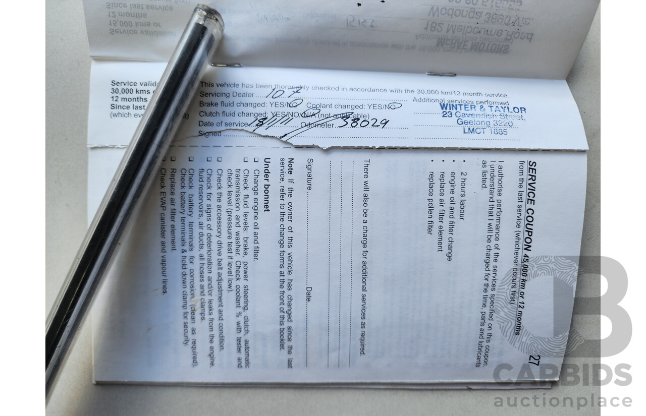 9/2007 Holden Barina  TK MY07 3d Hatchback Silver 1.6L