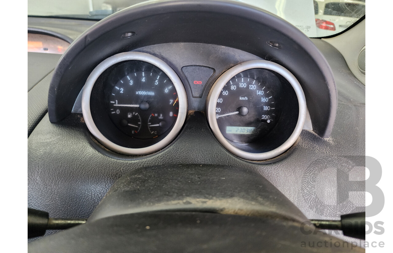 9/2007 Holden Barina  TK MY07 3d Hatchback Silver 1.6L