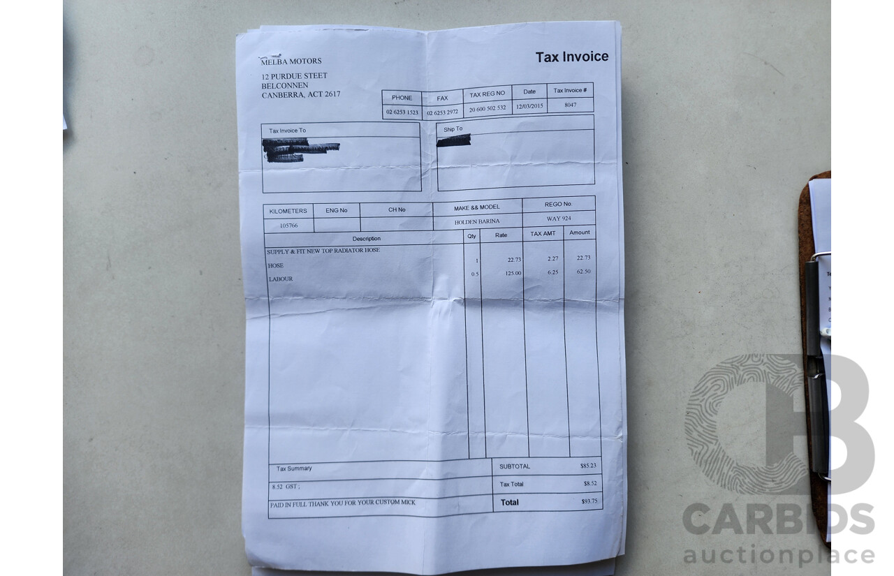 9/2007 Holden Barina  TK MY07 3d Hatchback Silver 1.6L