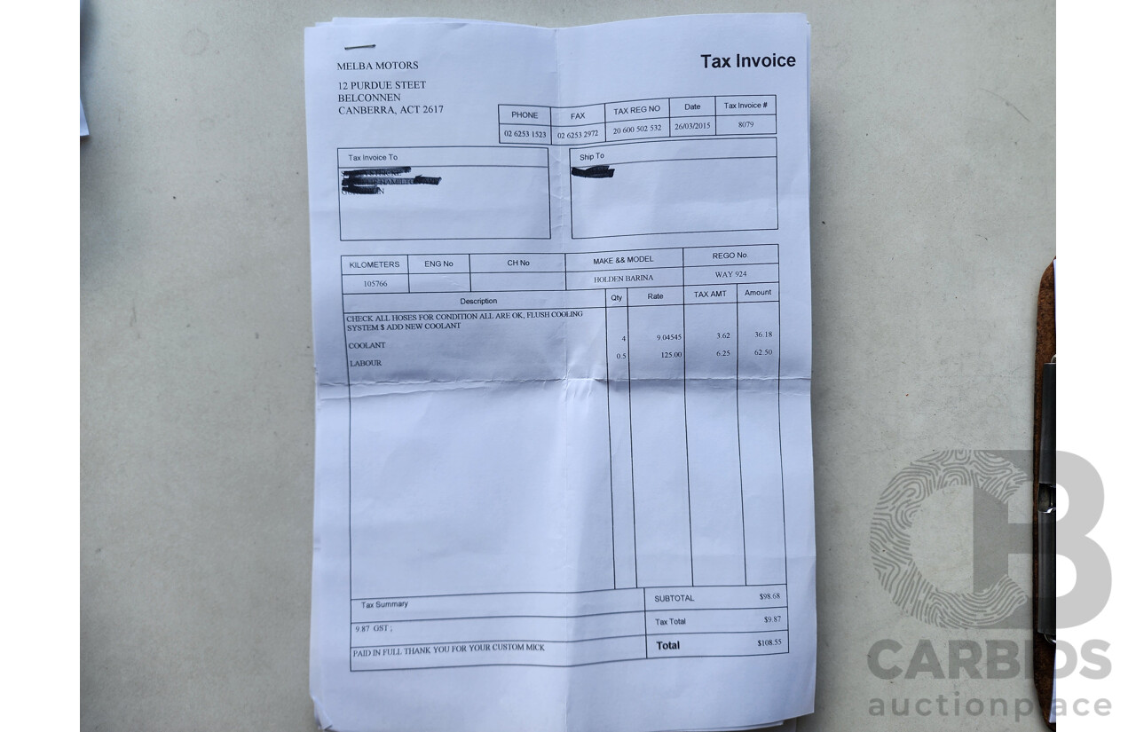 9/2007 Holden Barina  TK MY07 3d Hatchback Silver 1.6L