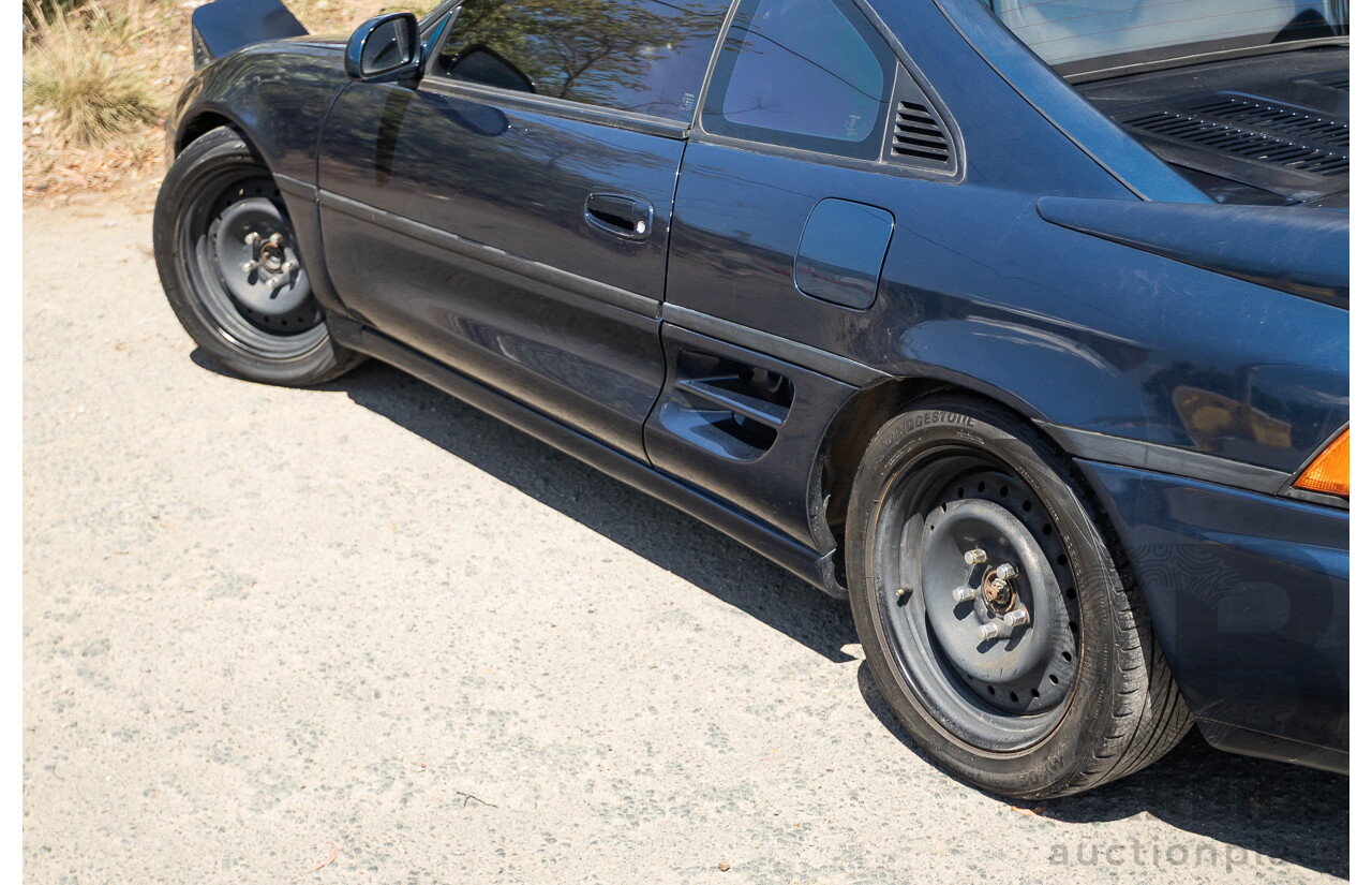 8/1990 Toyota MR2 RWD 2D Targa Coupe Blue 2.0L