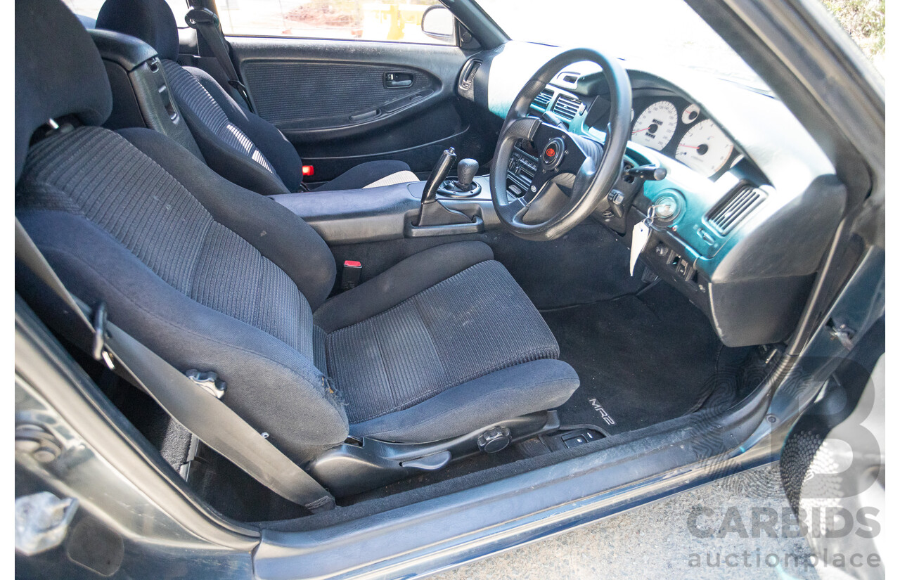 8/1990 Toyota MR2 RWD 2D Targa Coupe Blue 2.0L