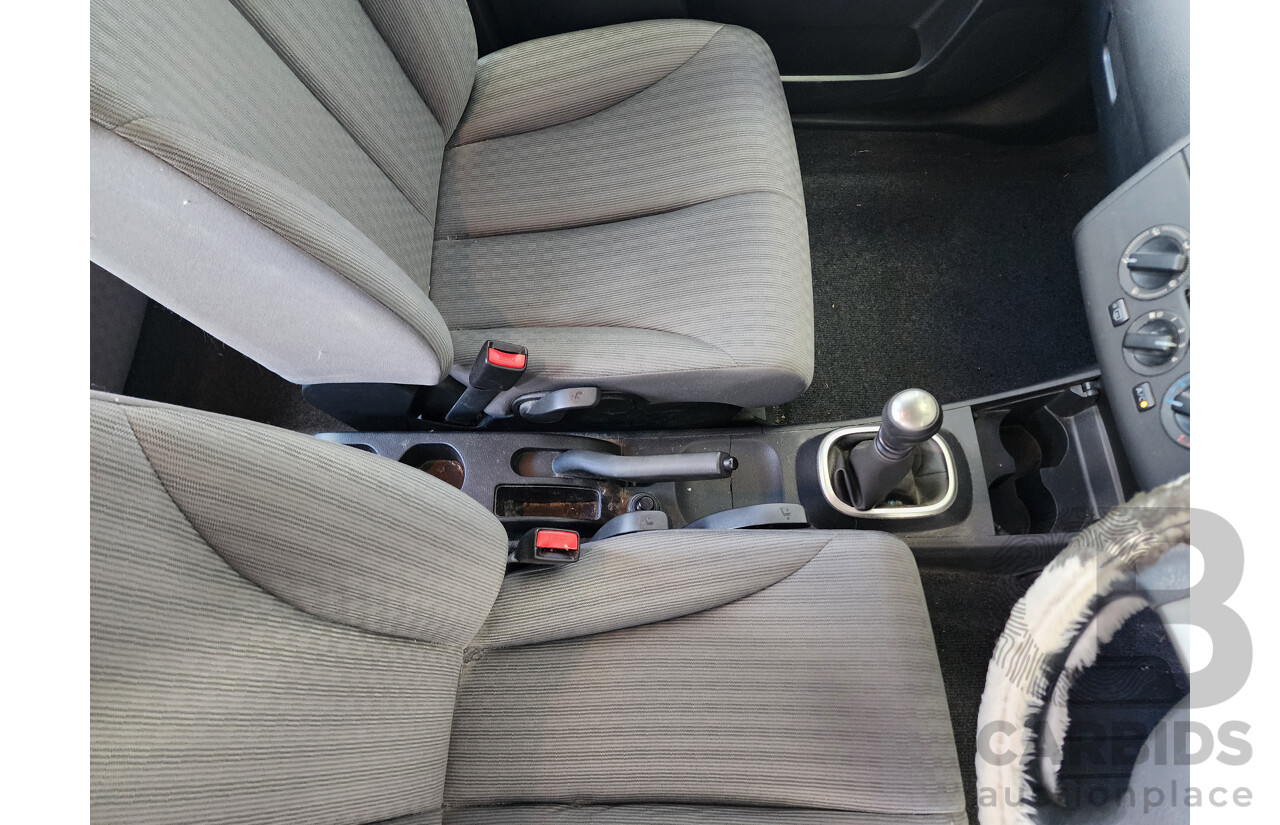 3/2008 Nissan Tiida ST C11 MY07 4d Sedan White 1.8L