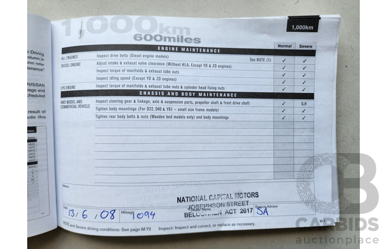 3/2008 Nissan Tiida ST C11 MY07 4d Sedan White 1.8L