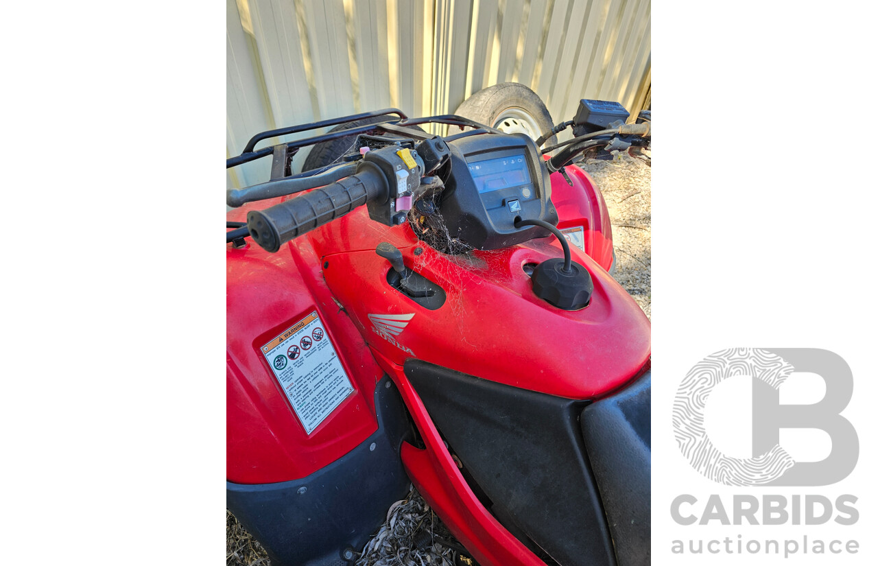 2012 Honda Four Trax Quad Bike