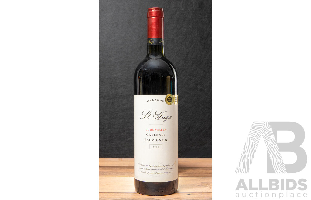 Orlando St Hugo Coonawarra Cabernet Sauvignon Vintage 1996