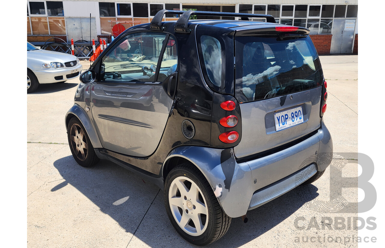 11/2003 Smart City Coupe   2d Coupe Grey 0.7L