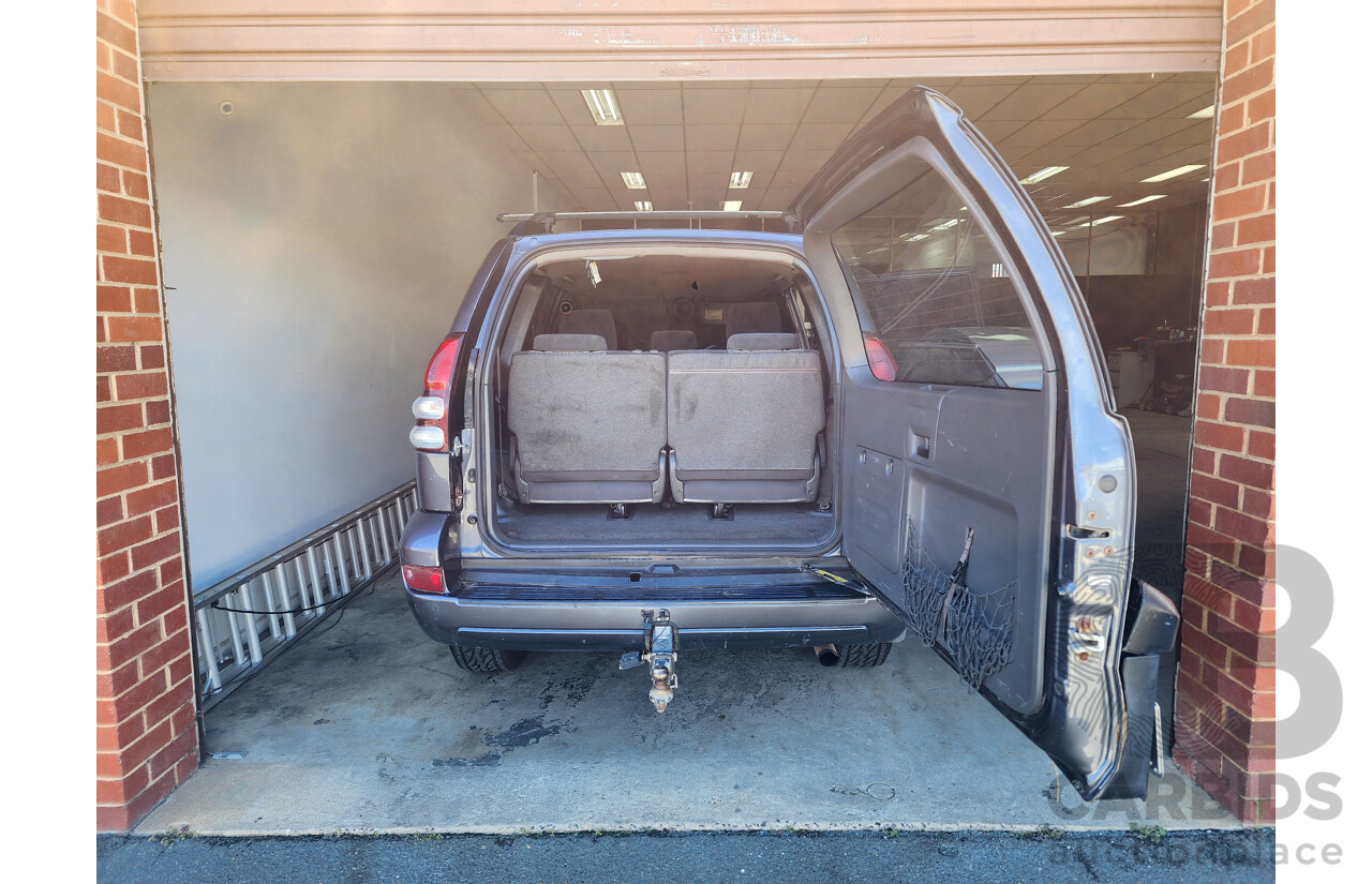 4/2007 Toyota Landcruiser Prado GXL (4x4) GRJ120R MY07 4d Wagon Grey 4.0L