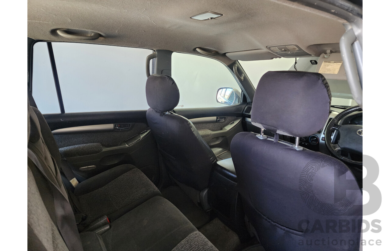 4/2007 Toyota Landcruiser Prado GXL (4x4) GRJ120R MY07 4d Wagon Grey 4.0L