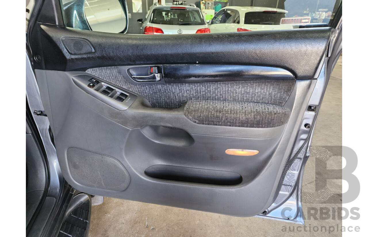 4/2007 Toyota Landcruiser Prado GXL (4x4) GRJ120R MY07 4d Wagon Grey 4.0L