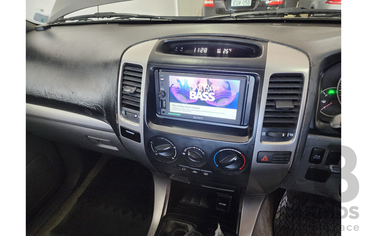 4/2007 Toyota Landcruiser Prado GXL (4x4) GRJ120R MY07 4d Wagon Grey 4.0L