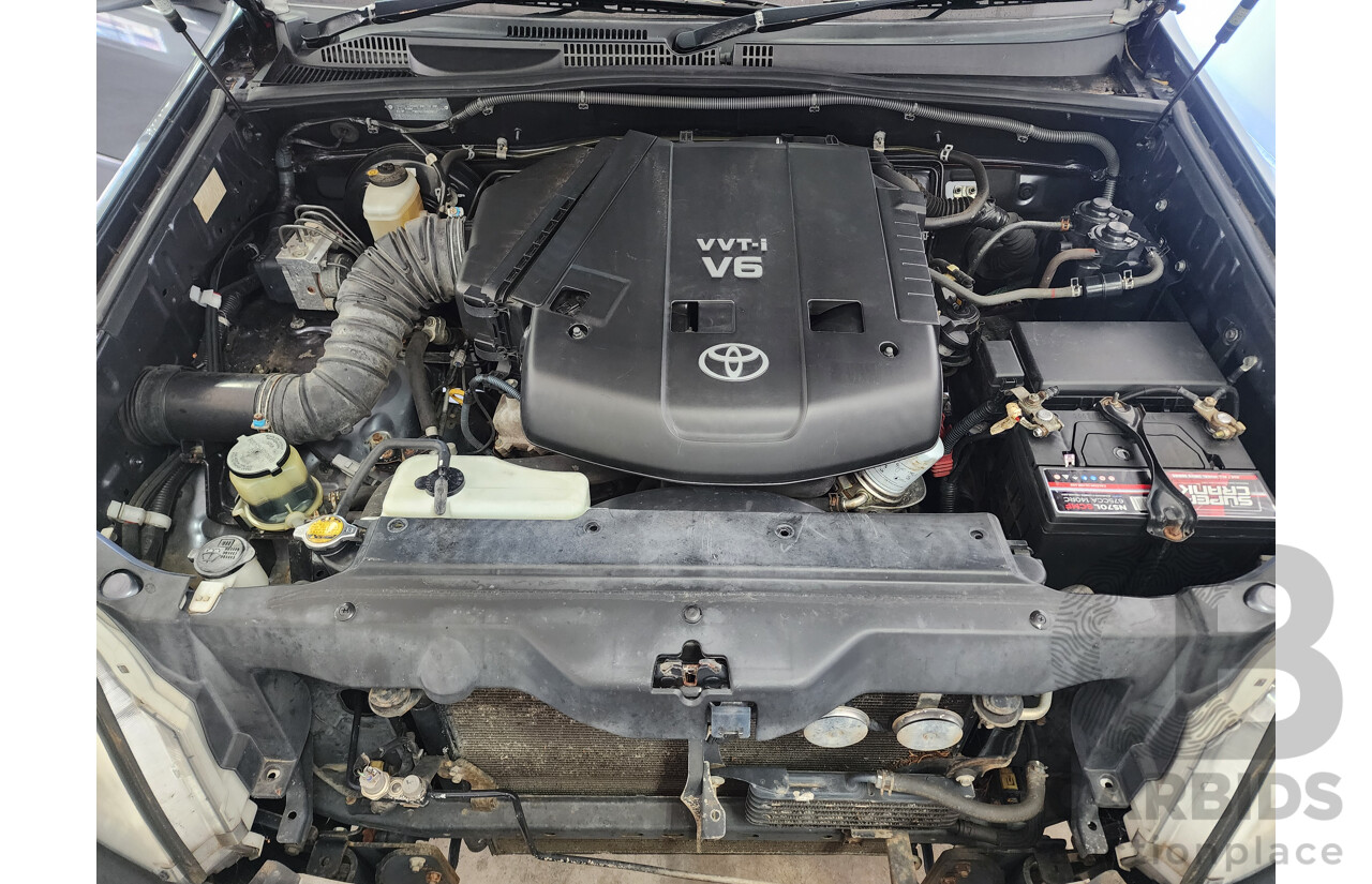 4/2007 Toyota Landcruiser Prado GXL (4x4) GRJ120R MY07 4d Wagon Grey 4.0L